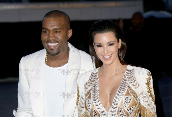 Kanye West et Kim Kardashian