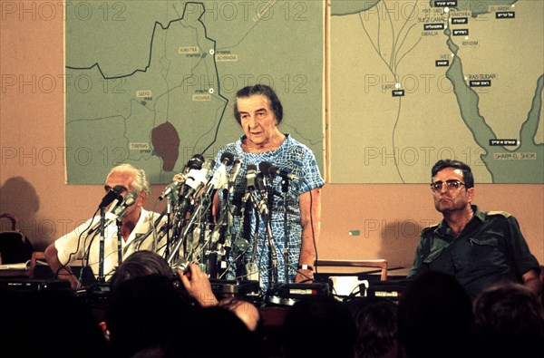 Golda Meir, 1973