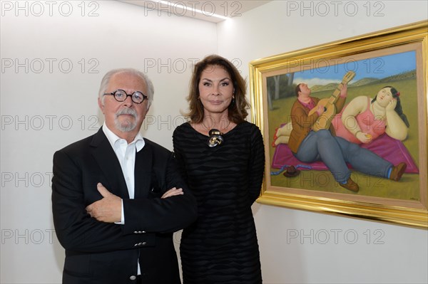 Fernando Botero et sa femme Sophia (2013)