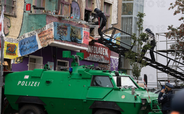 Evacuation du squat "Liebig 34" à Berlin