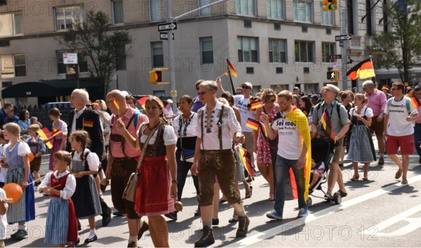 Steuben Parade in New York, USA, 19 September 2015