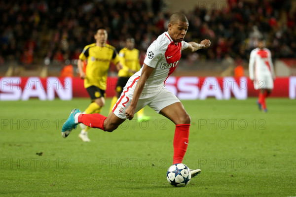 Kylian Mbappe Lottion ( AS Monaco #29 ), AS Monaco vs. Borussia Dortmund, UEFA Champions League, Viertelfinale, Fussball, 19.04.2017, Foto: Langer / Eibner-Pressefoto