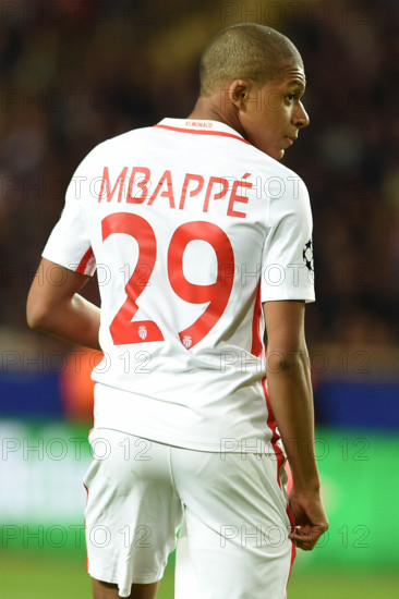 #IPP20170504# Football - soccer: UEFA Champions League 2016/2017, AS Monaco - Juventus Turin, kylian mbappe (Hinweis: Verwendung nur in Deutschland - only Germany)
