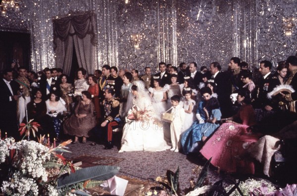 Le mariage de Mohammed Reza Shah Pahlavi et Farah Diba (1959)