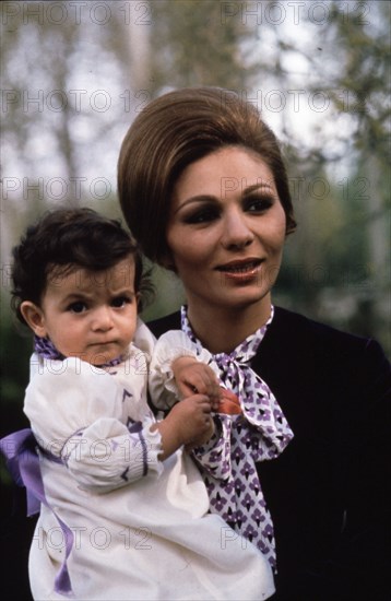 Farah and her youngest daughter, Leila