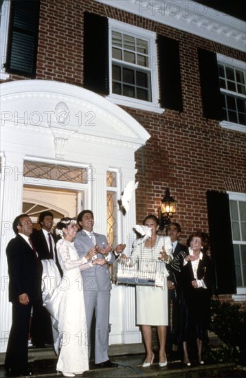 Mariage de Reza Pahlavi et de Yasmine Etemad Amini - 12-06-1986