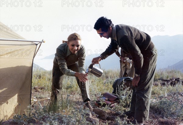 Farah on holiday in the North of Iran