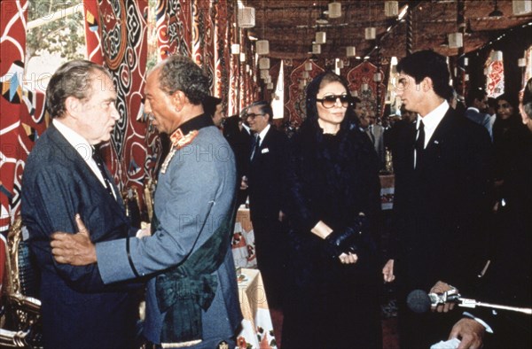 Les funérailles de Mohammed Reza Shah Pahlavi,   1980, Le Caire