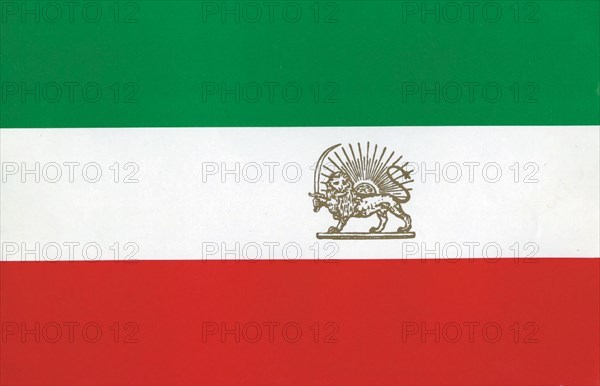 Le drapeau d'Iran