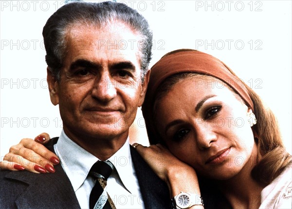 Farah et Mohammed Reza Shah Pahlavi