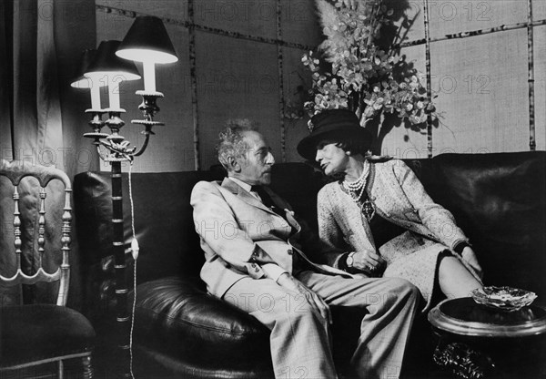 Jean Cocteau et Coco Chanel
