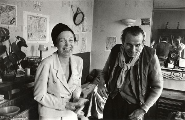 Arletty with Louis-Ferdinand Céline