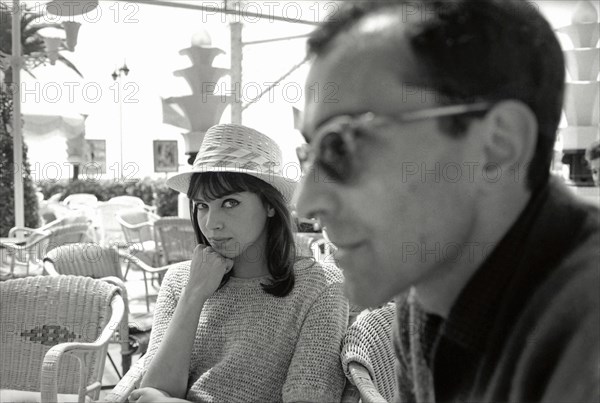 Jean-Luc Godard et Anna Karina