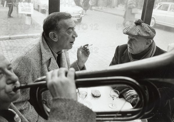 Marcel Aymé and Pierre Mac Orlan (November 5, 1965)