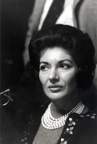 Maria Callas (January 17, 1958)