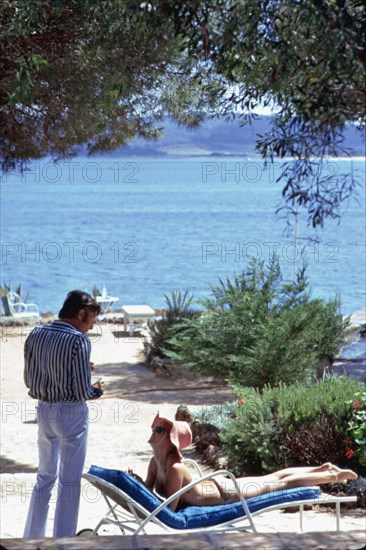 Brigitte Bardot et Gunter Sachs