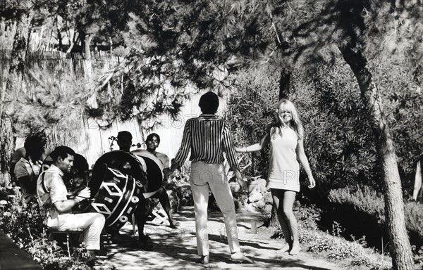 Brigitte Bardot et Gunter Sachs