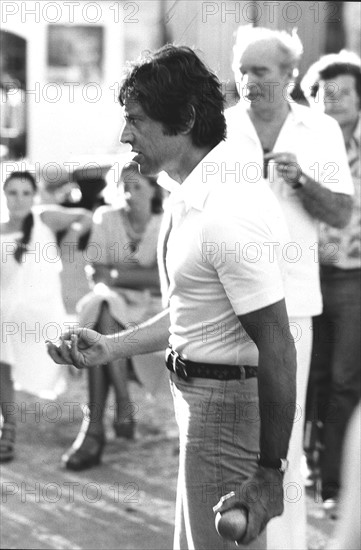 Sacha Distel, St Tropez, 1977