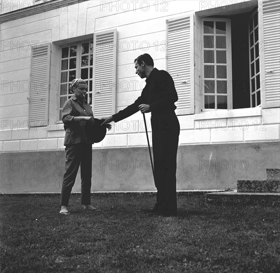 Yves Montand et Simone Signoret (1958)