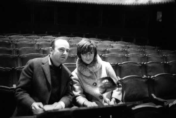 Jérôme Kilty with Françoise Sagan