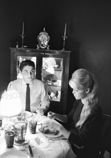 Brigitte Bardot et Sacha Distel