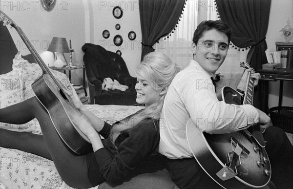 Brigitte Bardot et Sacha Distel