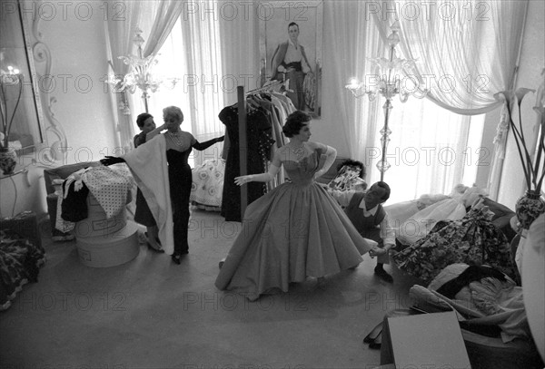 Gina Lollobrigida et Martine Carol