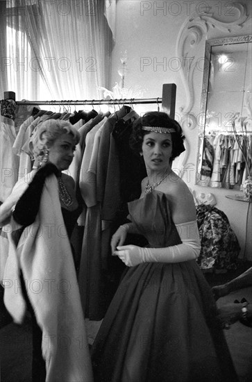 Gina Lollobrigida and Martine Carol