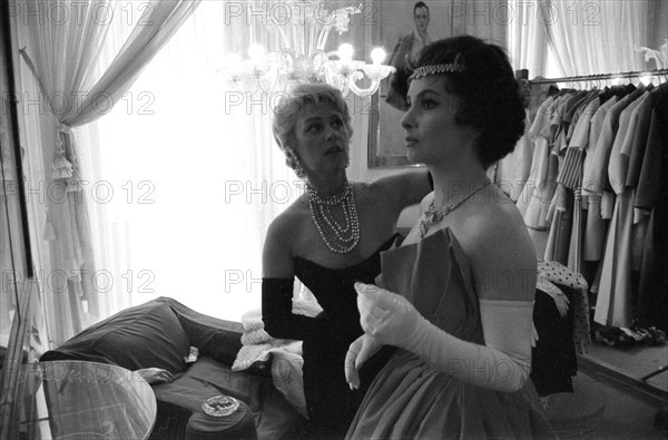 Gina Lollobrigida and Martine Carol