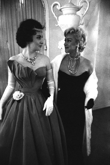 Gina Lollobrigida and Martine Carol