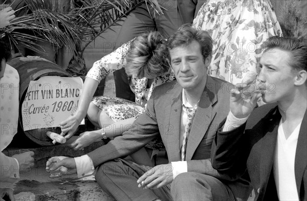 Jean-Paul Belmondo et Yves Buscail