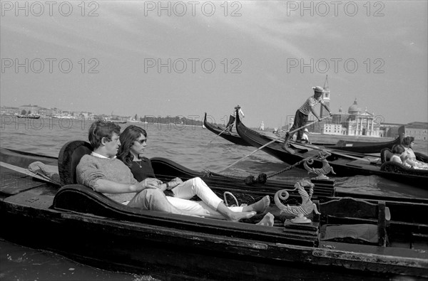 Jean-Paul Belmondo and Elodie Constantin