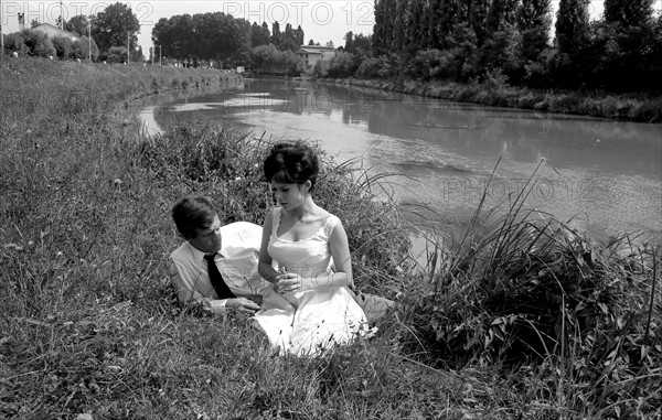 Jean-Paul Belmondo et Pascale Petit