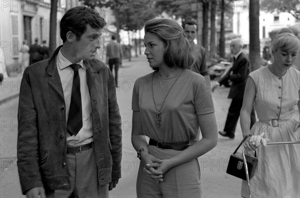 Jean-Paul Belmondo et Alexandra Stewart