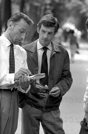 Jean-Paul Belmondo and Jacques Dupont