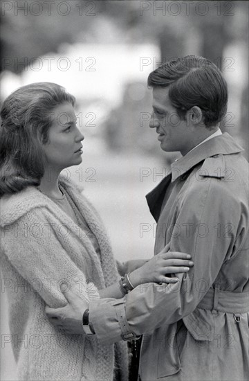 Jean-Paul Belmondo and Alexandra Stewart