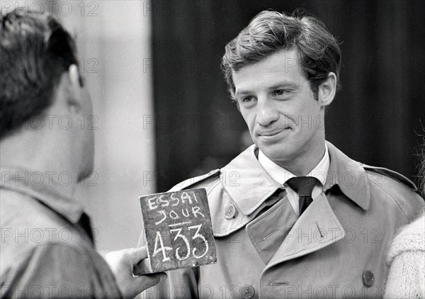 Jean-Paul Belmondo and Alexandra Stewart