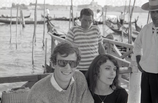 Jean-Paul Belmondo and Elodie Constantin