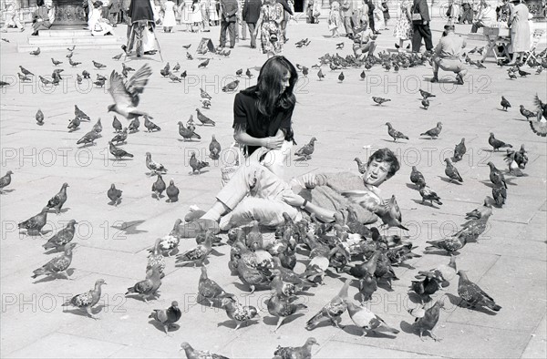 Jean-Paul Belmondo et Elodie Constantin