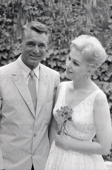 Cary Grant et Kim Novak à Cannes