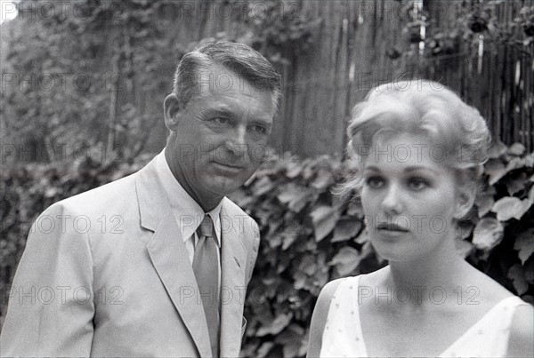 Cary Grant et Kim Novak in Cannes