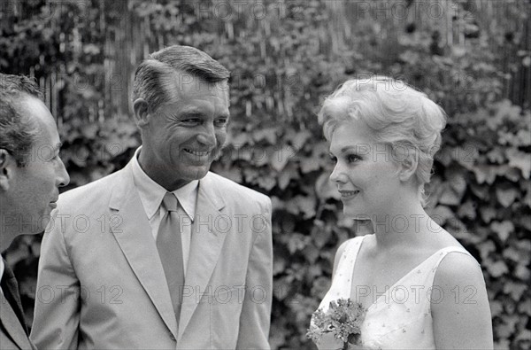 Cary Grant et Kim Novak in Cannes