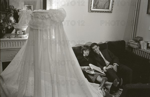 Françoise Sagan and her husband Bob Westhoff