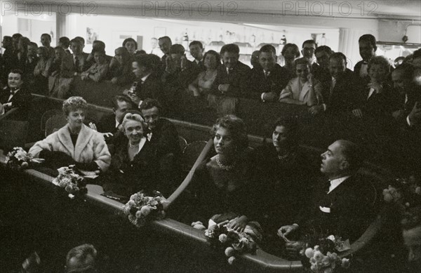 Sophia Loren, Madeleine Renaud, Jean-Louis Barrault et Jean Desailly (1958)