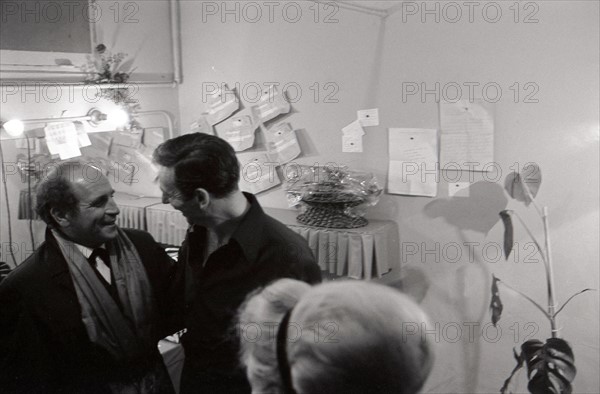 Léo Ferré and Yves Montand (1962)