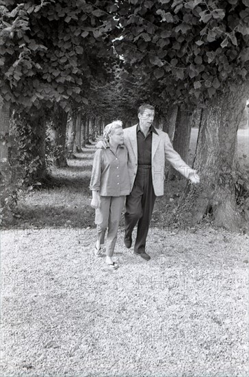 Yves Montand and Simone Signoret (1958)