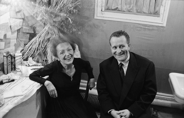 Edith Piaf and Lucien Vaimber