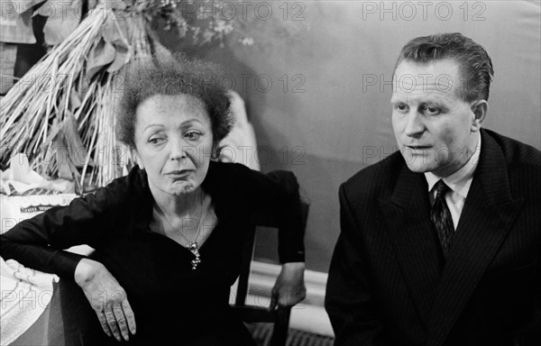 Edith Piaf et Lucien Vaimber