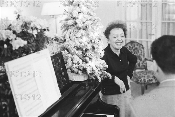 Edith Piaf et Charles Dumont