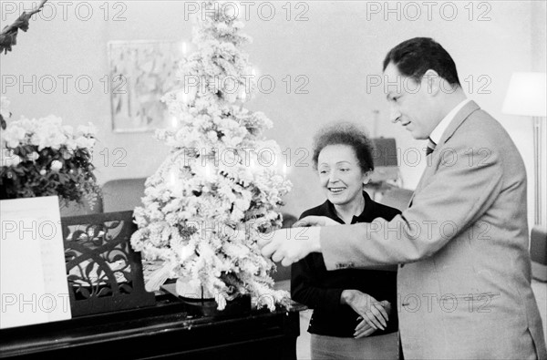 Edith Piaf et Charles Dumont